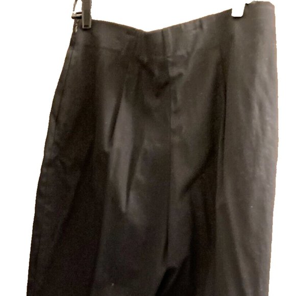 Jaclyn Smith Women's Comfort / Career Pants Black Side Zipper Wide Waistband 16M - Picture 7 of 9